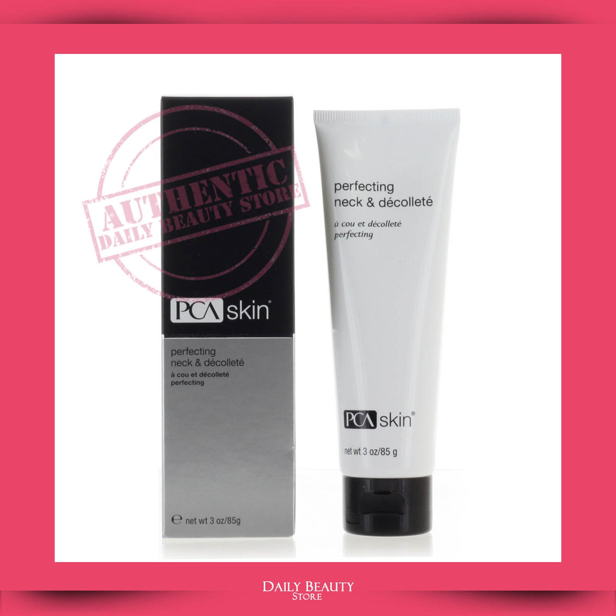 Neck and Décolleté Skin Care Cream - Firming Hydrating Anti-Aging 3oz