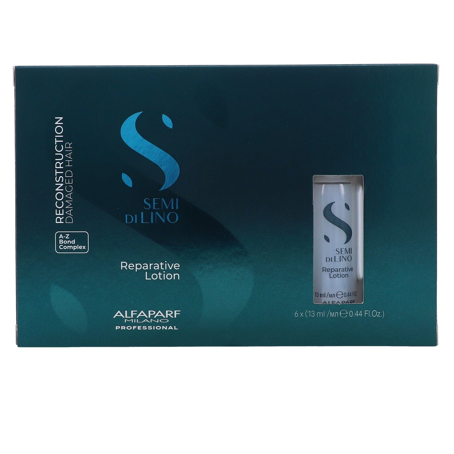 Hair Repair Leave-In Lotion - Semi Di Lino Reconstruction 0.44 oz 6 Pack