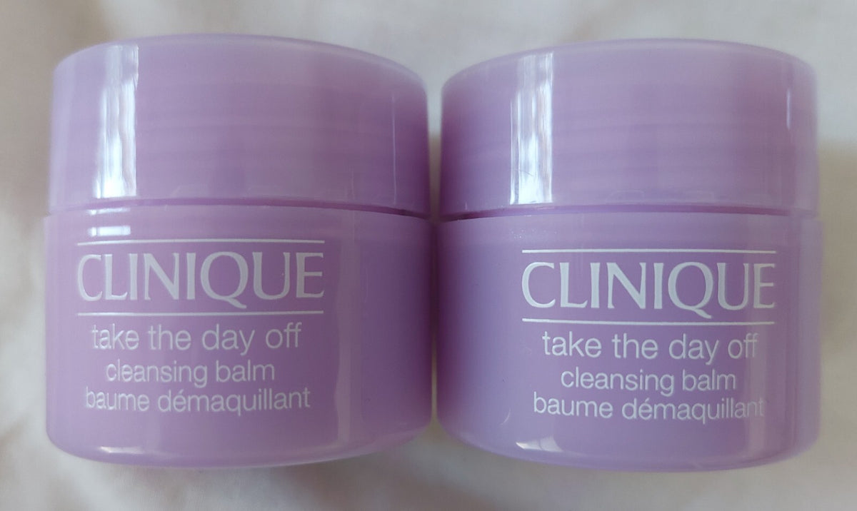 Clinique Take the Day Off Cleansing Balm Makeup Remover Set 0.5 oz x 2
