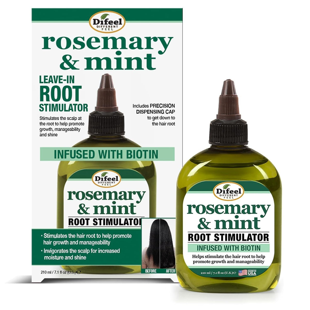 Rosemary & Mint Scalp Treatment Oil with Biotin - 7.1 oz All Hair