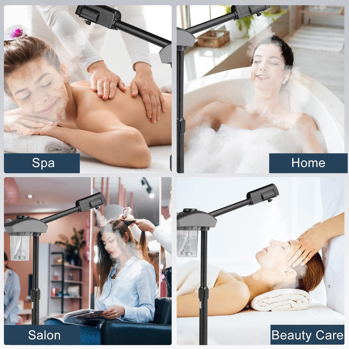 Professional Facial Steamer Machine - 750W Ionic