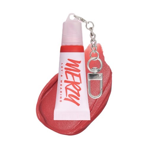 Lip Tint Key Ring — 3-Color Set, Matte Putty Texture, Blurring Finish