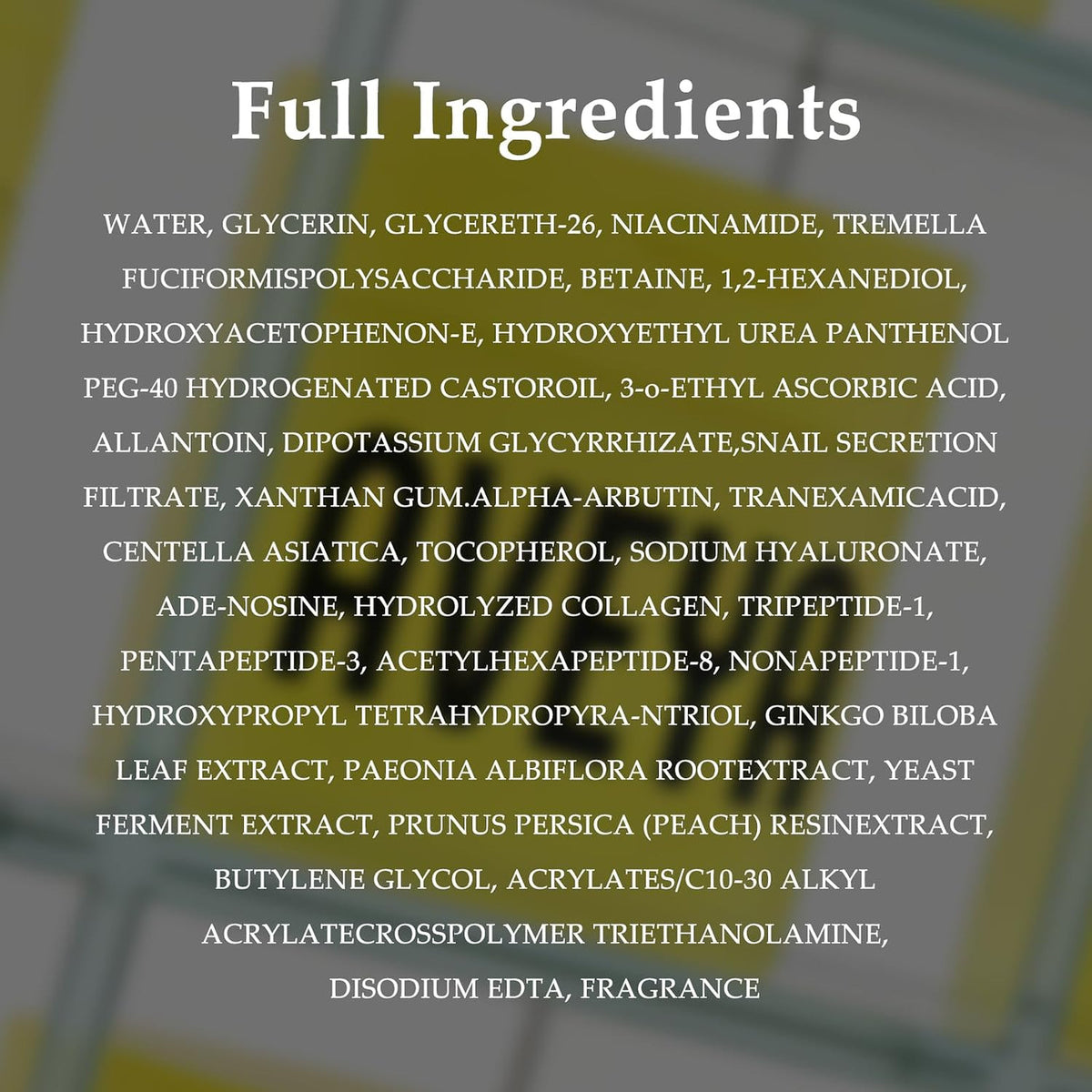 Hydrating Snail Mucin Toner Pads with Collagen & Niacinamide - 100 Count
