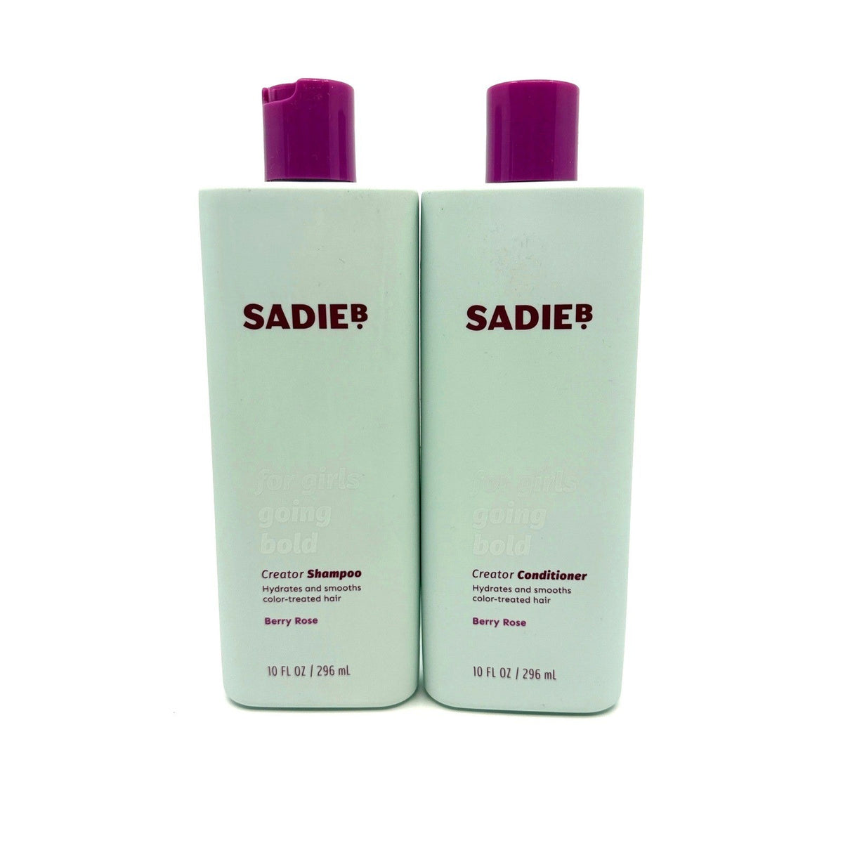 SadieB Creator Shampoo and Conditioner Set Berry Rose Color Treated