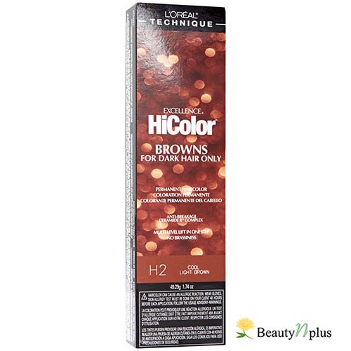 Hair Color for Dark Hair, Professional Permanent Creme - 1.74oz (6 Pack)