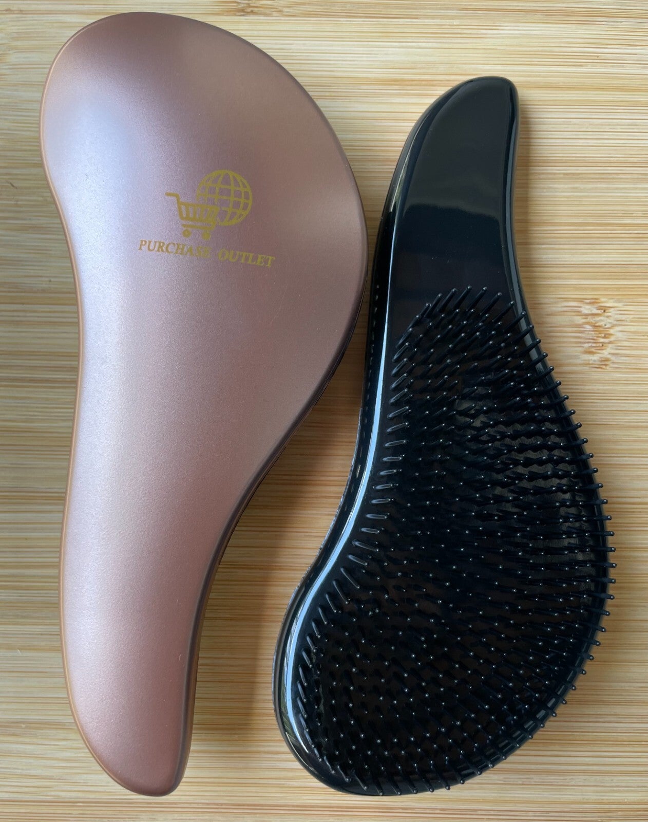 Detangling Hair Brush Comb for Adults and Kids - Matte Finish, Waterproof