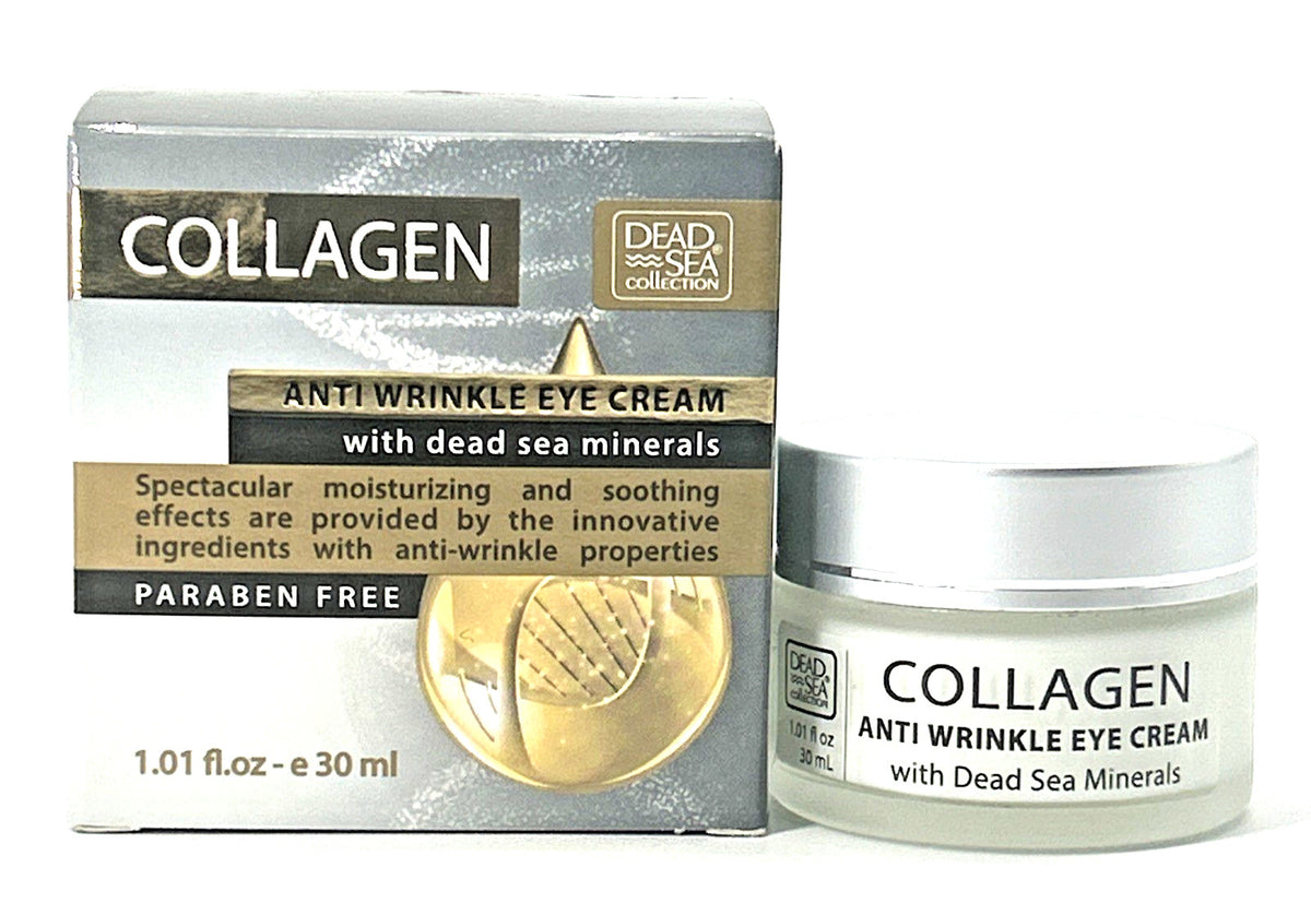 Dead Sea Collagen Anti-Aging & Firming Eye Cream 1.01 oz - Rejuvenate & Reduce Wrinkles