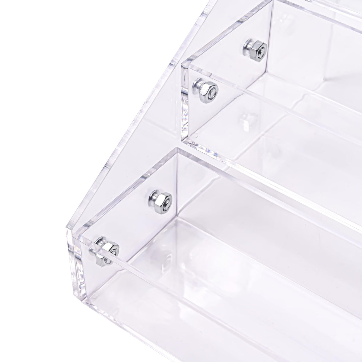 72 Bottle Nail Polish Organizer Rack Acrylic Display Storage 6-Tier