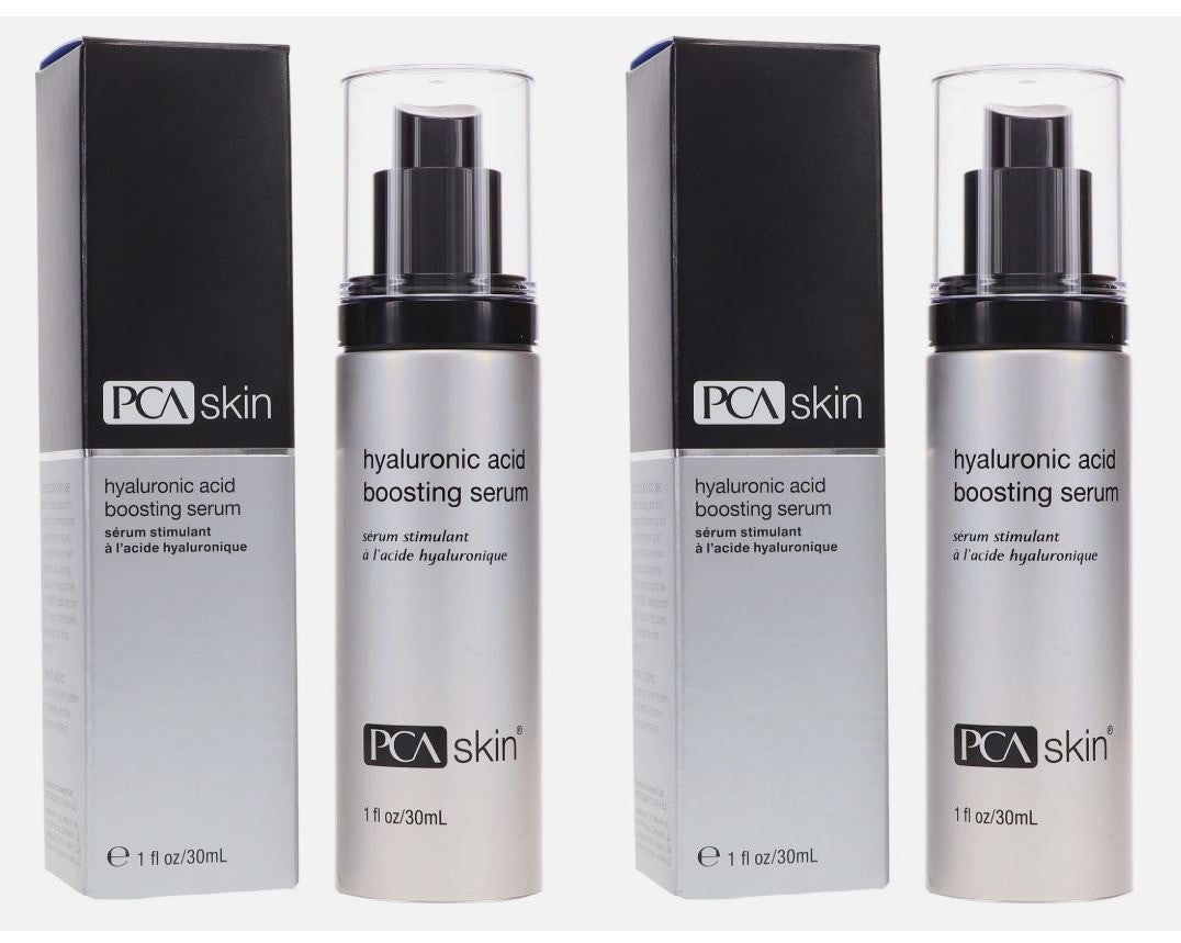 Hyaluronic Acid Boosting Serum for Skin Hydration & Anti-Aging - 2 Pack, 1 oz