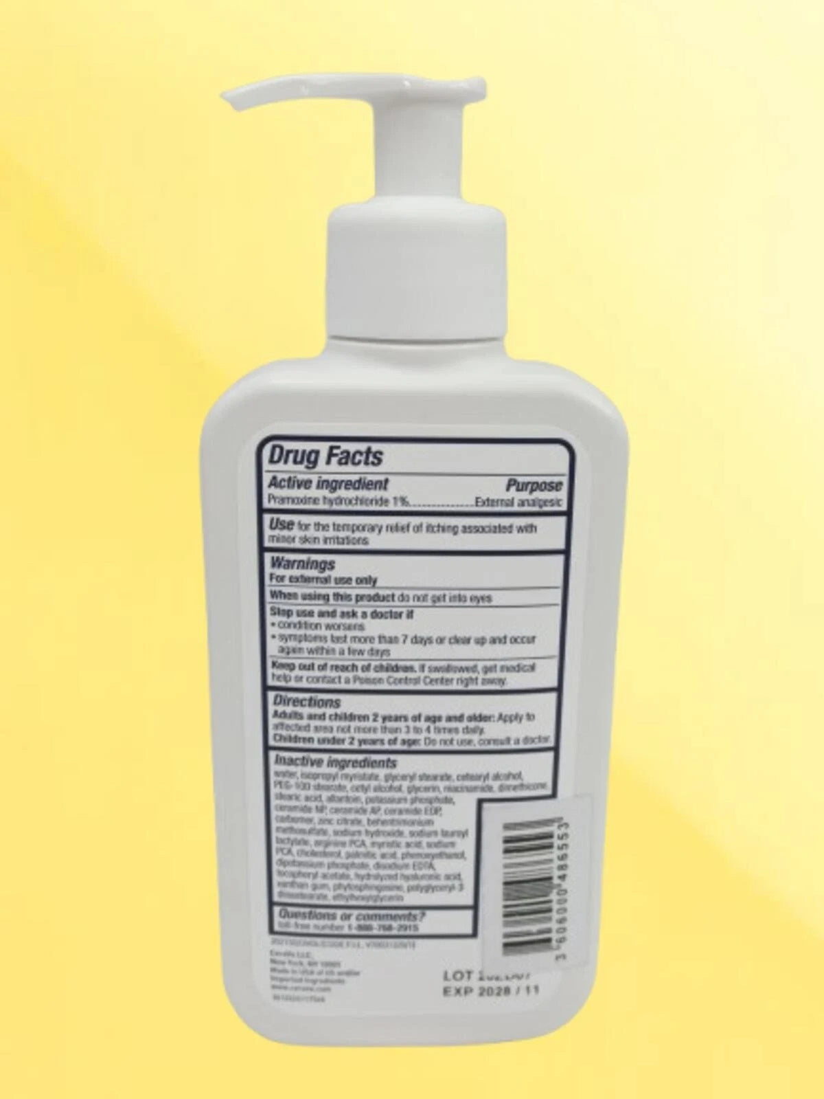 Itch Relief Moisturizing Lotion 8 oz - Pack of 2