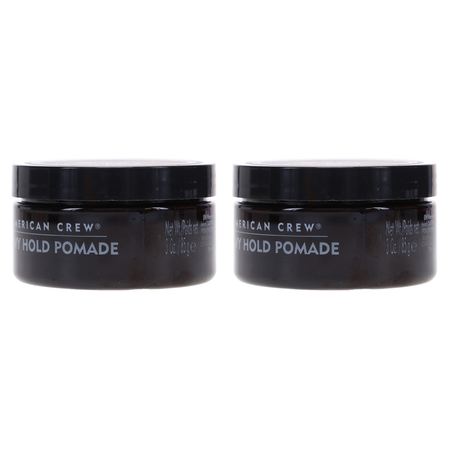 Heavy Hold Hair Pomade 3 oz - 2 Pack for Strong Styling & Shine