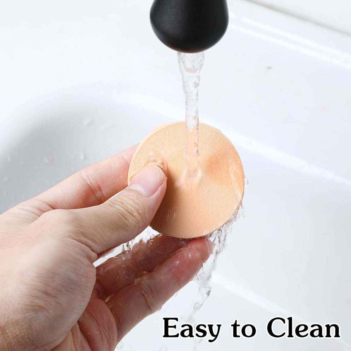 12 Pcs Reusable Makeup Sponges for Liquid Foundation and Blending