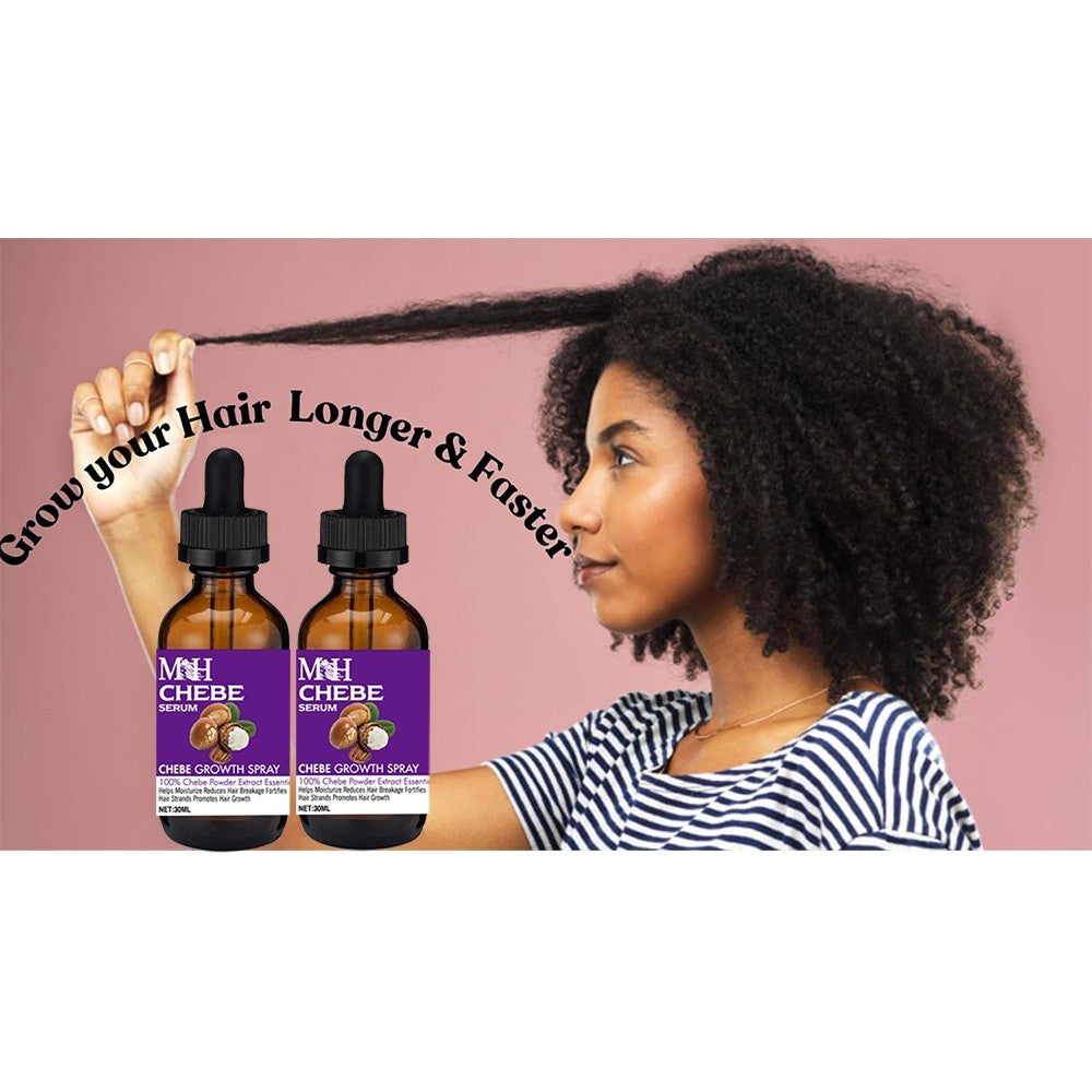Chebe Hair Growth Set - Shampoo, Conditioner & Serum