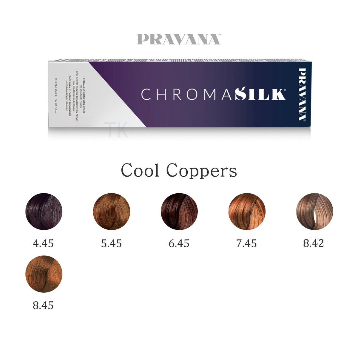 PRAVANA CHROMASILK Permanent Creme Hair Color 3oz