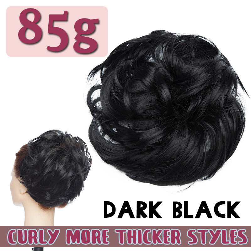 Thick Large Messy Bun Hair Piece Scrunchie Updo Wrap Hair Extensions