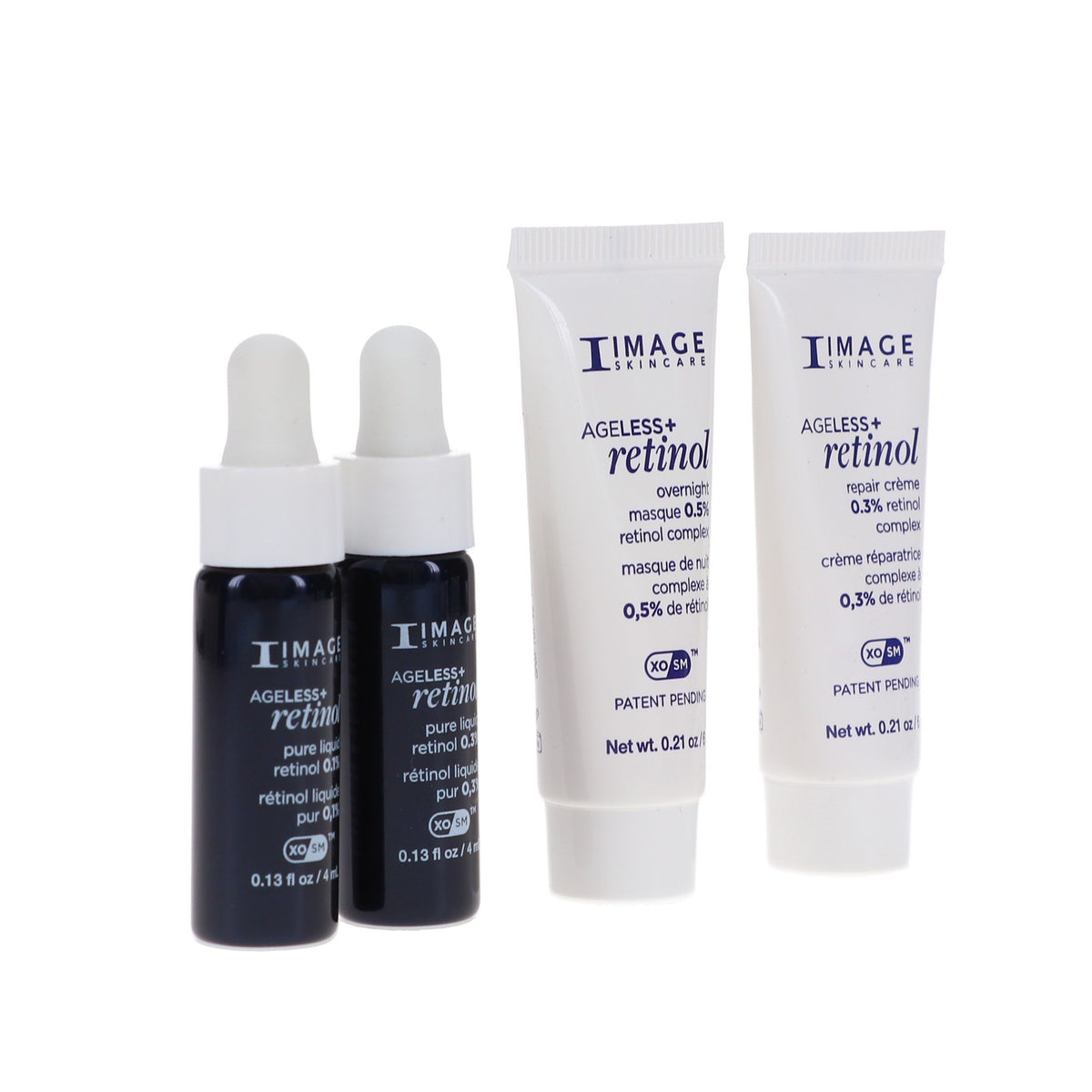 Anti-Aging Retinol Skincare Kit for Youthful Radiance - Trial Size