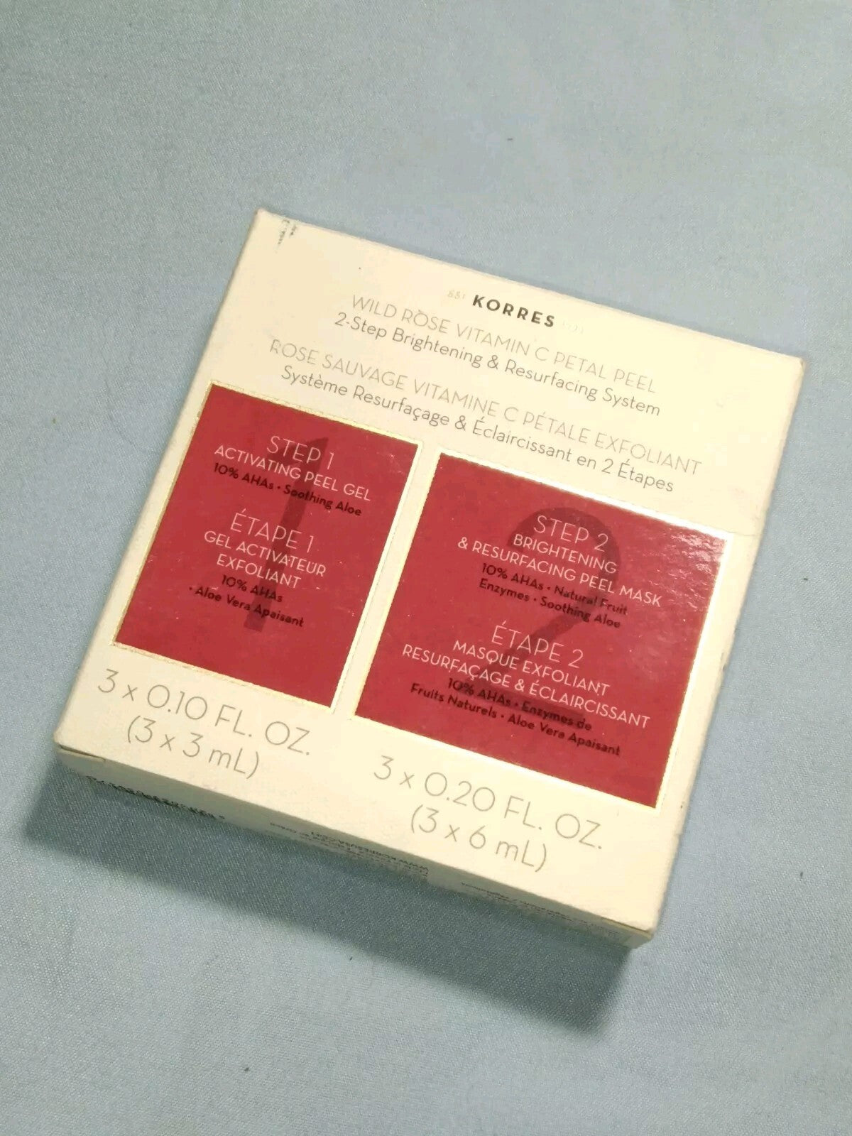 Wild Rose Vitamin C Peel - 2 Step Brightening System