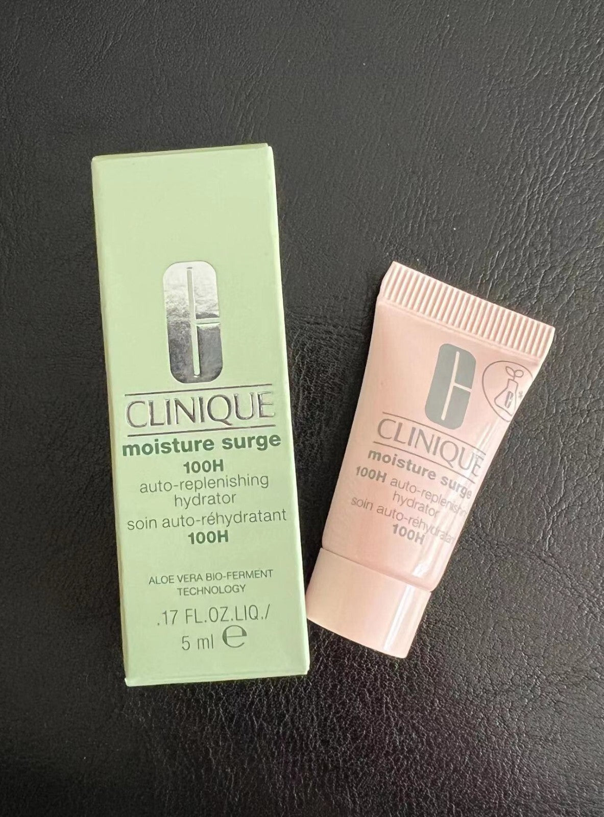 Lot of 4 Clinique Moisture Surge 100H Hydrating Gel Travel Size 5ml