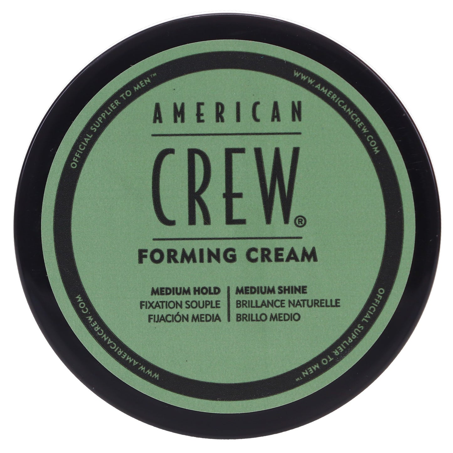Hair Styling Cream Medium Hold & Shine for All Hair Types - 3 oz