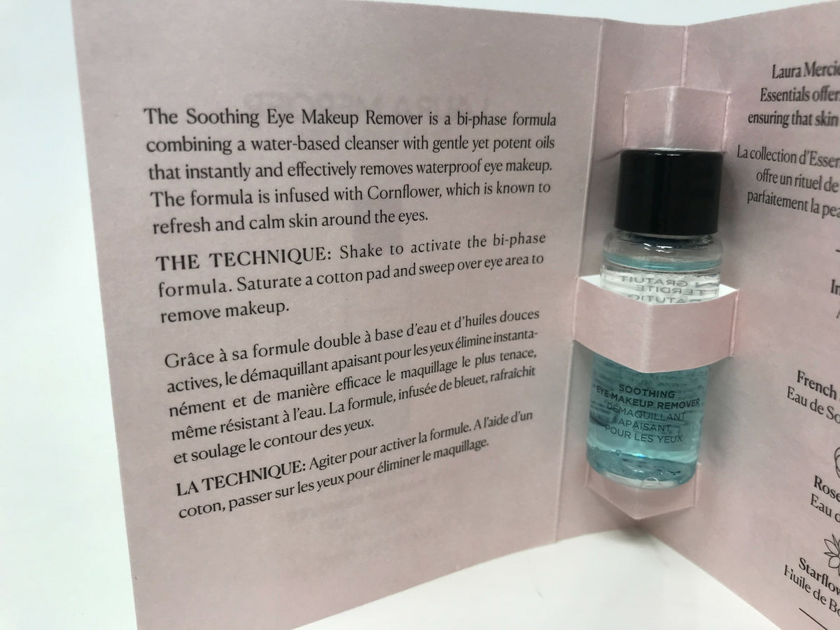 Set of 3 Laura Mercier Soothing Eye Makeup Removers - 5mL Each