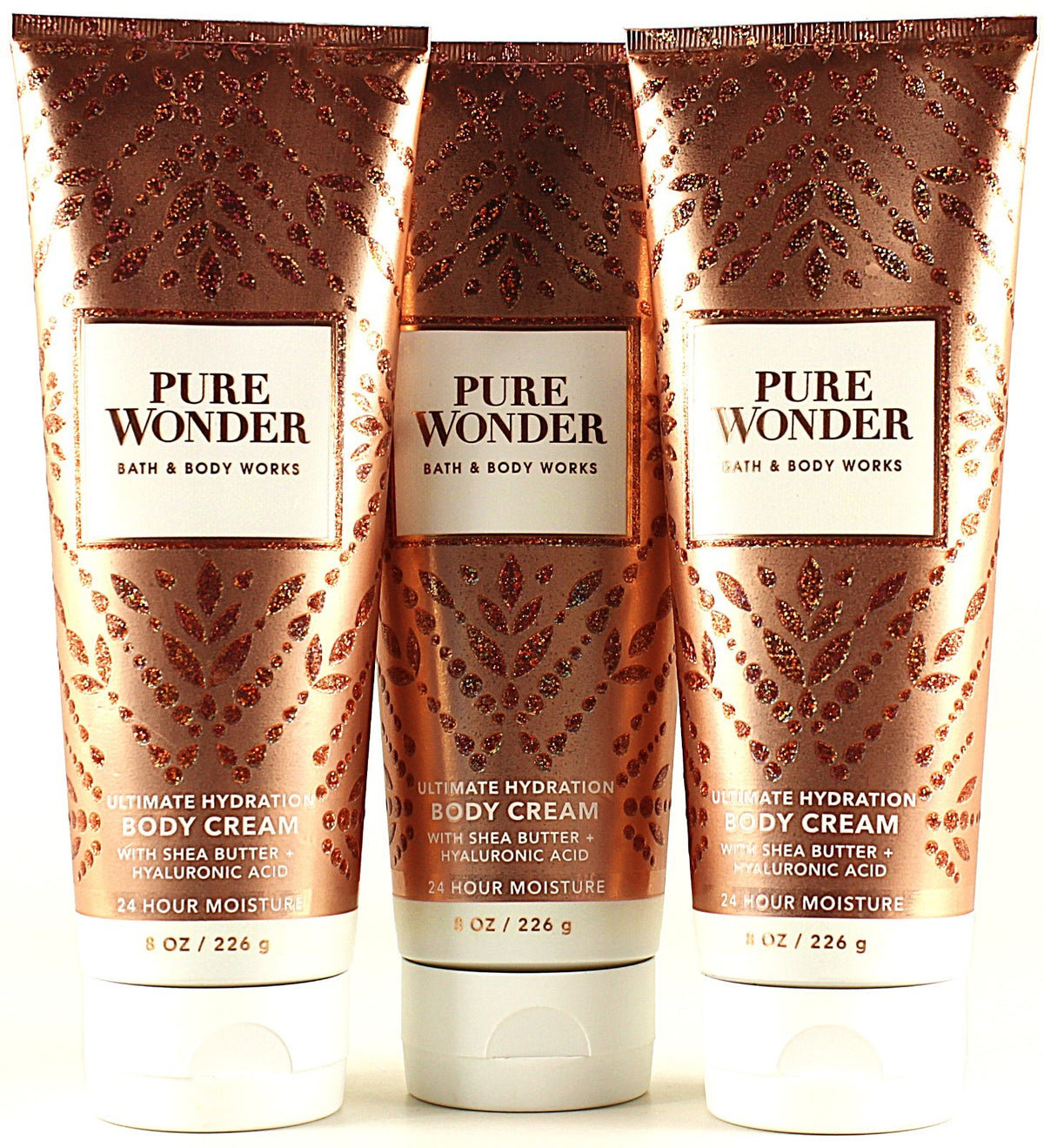 Pure Wonder Body Cream Lotion 8oz - Set of 3
