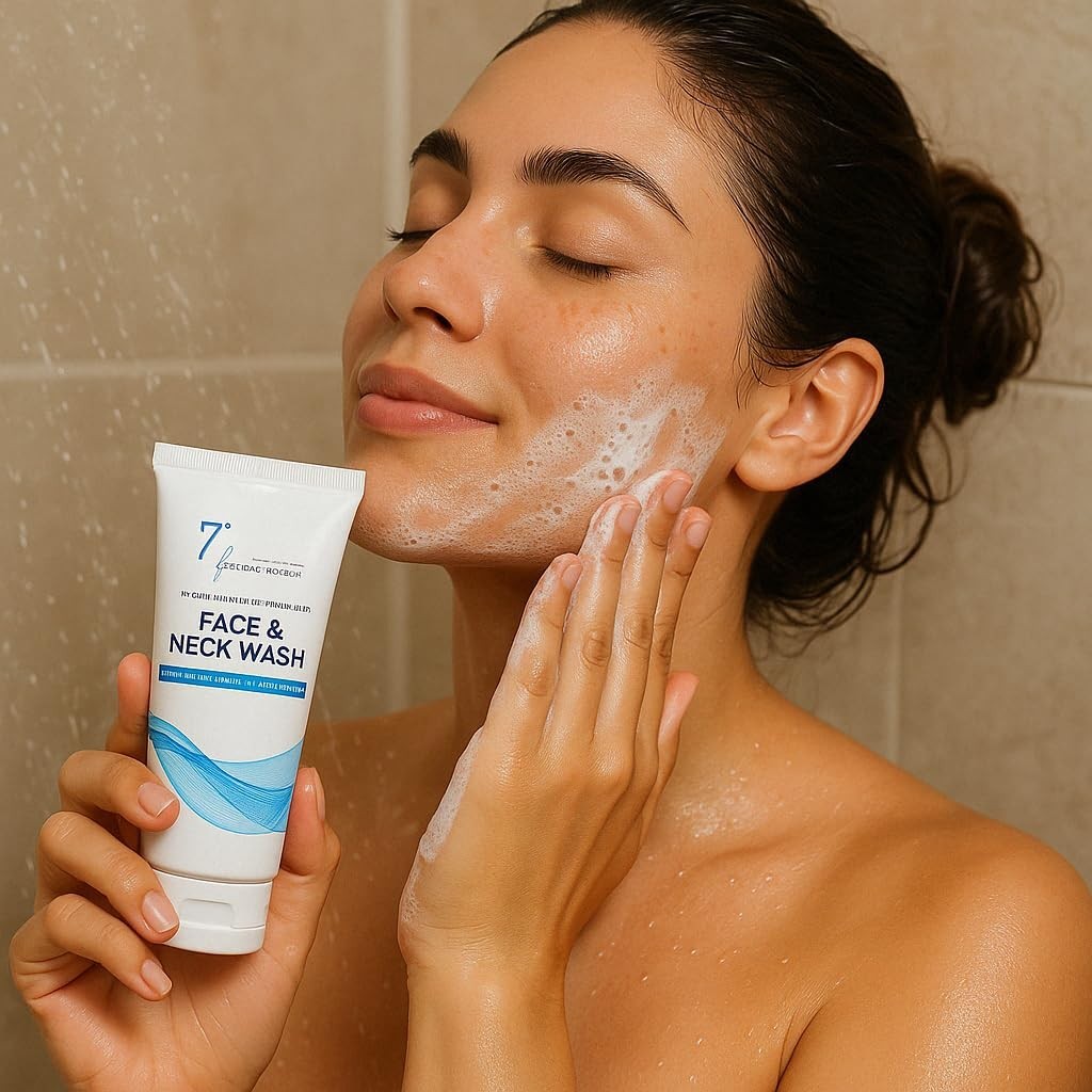 Aloe Vera Microdermabrasion Cream - Exfoliating Scrub for Acne & KP,
