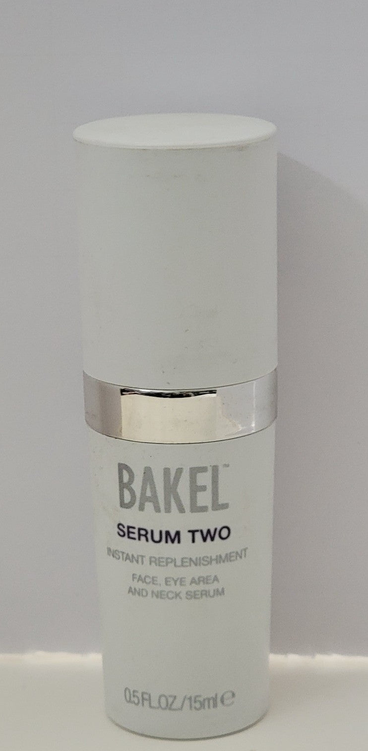 BAKEL SERUM TWO Instant Replenishment 0.5 fl oz FACE, EYE and NECK