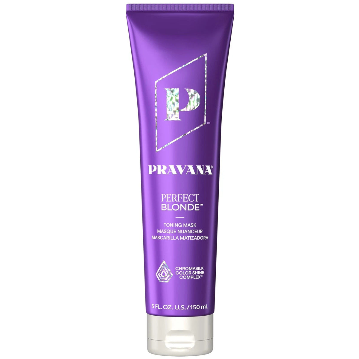 Purple Toning Hair Mask for Blonde Hair - Neutralizes Yellow & Brassiness - 5 fl oz
