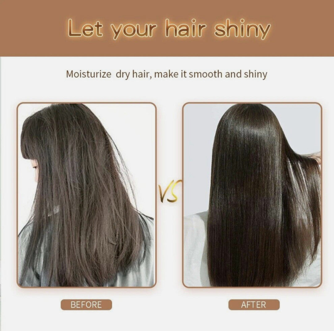 Hair Dye Color Shampoo Set Black – Mask & Spray