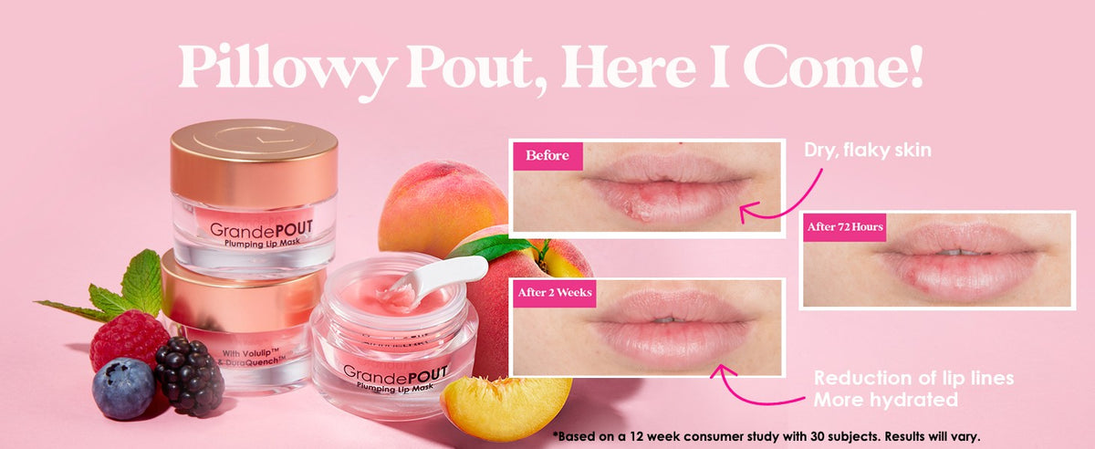 Plumping Lip Mask with Moisture Lock - Berry Mojito, 0.53 oz