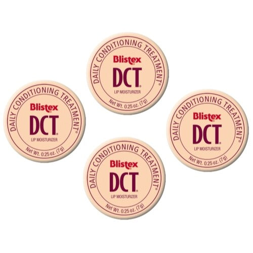 4 Pack Lip Balm Set - Moisturizing Lip Treatment with Vitamin E