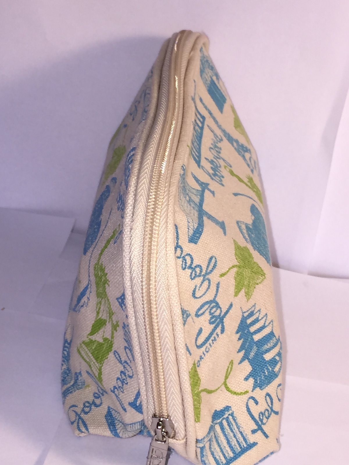 Travel Makeup Bag - Origin Feel Good Live Good Do Good Cosmetic Organizer