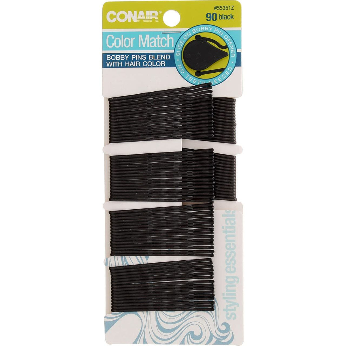 Conair Black Bobby Pins 90ct