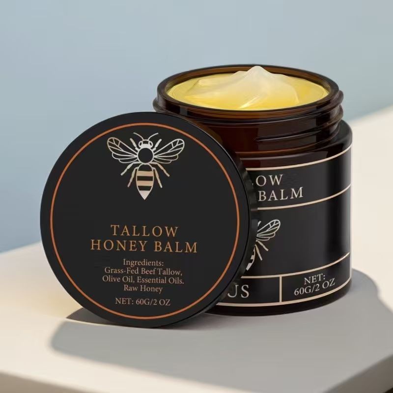 Beef Tallow & Honey Balm for Face & Body