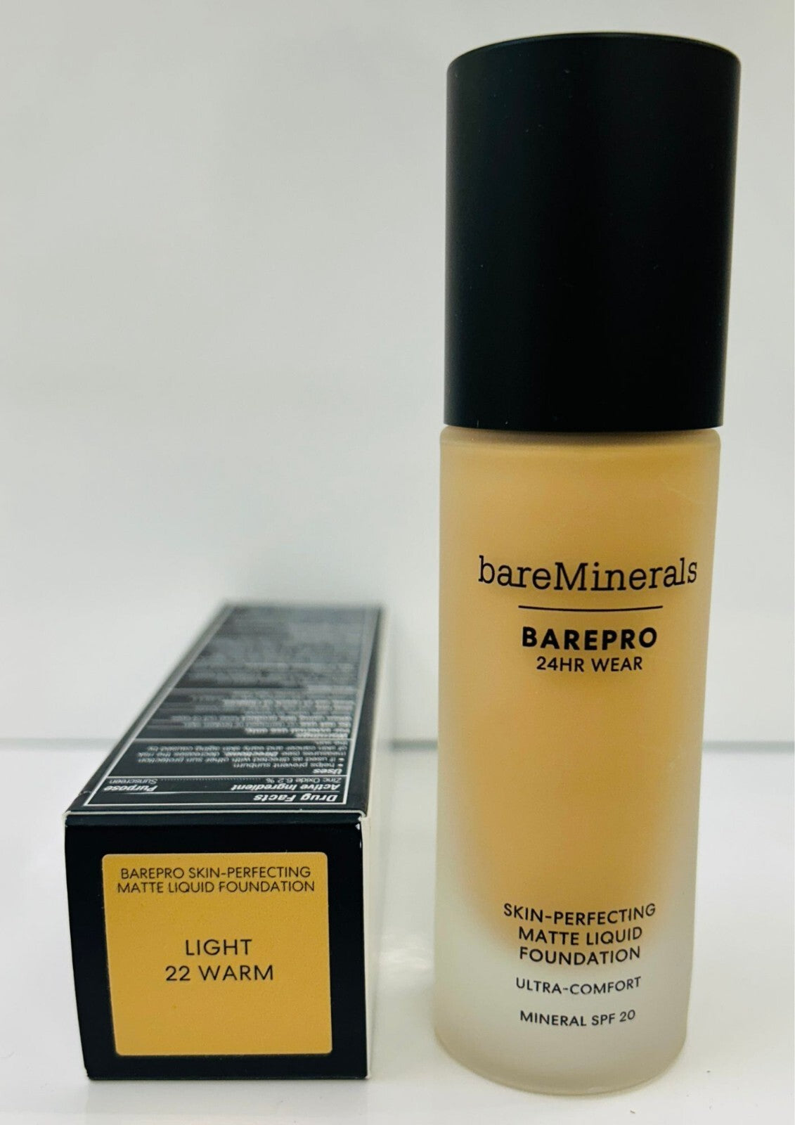 BareMinerals BarePRO 24HR Matte Liquid Foundation - Full Coverage, SPF 20