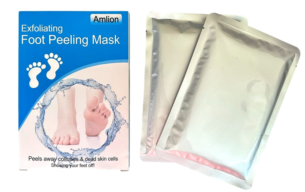 2-Pairs Foot Peel Masks for Soft Feet, Exfoliating Dead Skin & Callus