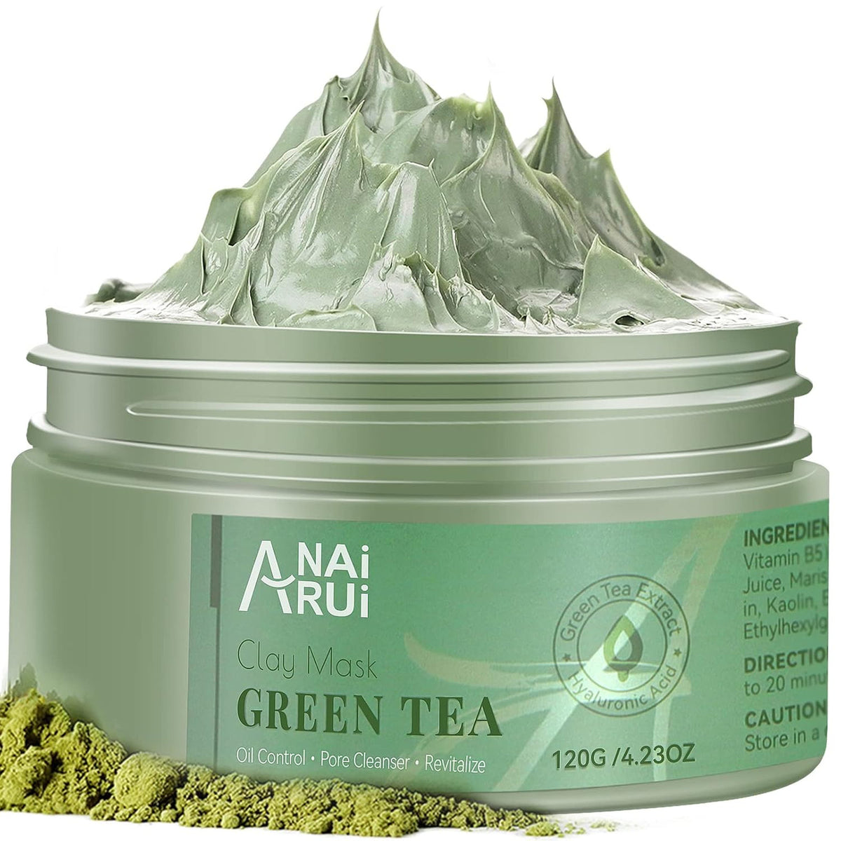 Green Tea Face Mask 4.23 oz - Deep Pore Cleanser