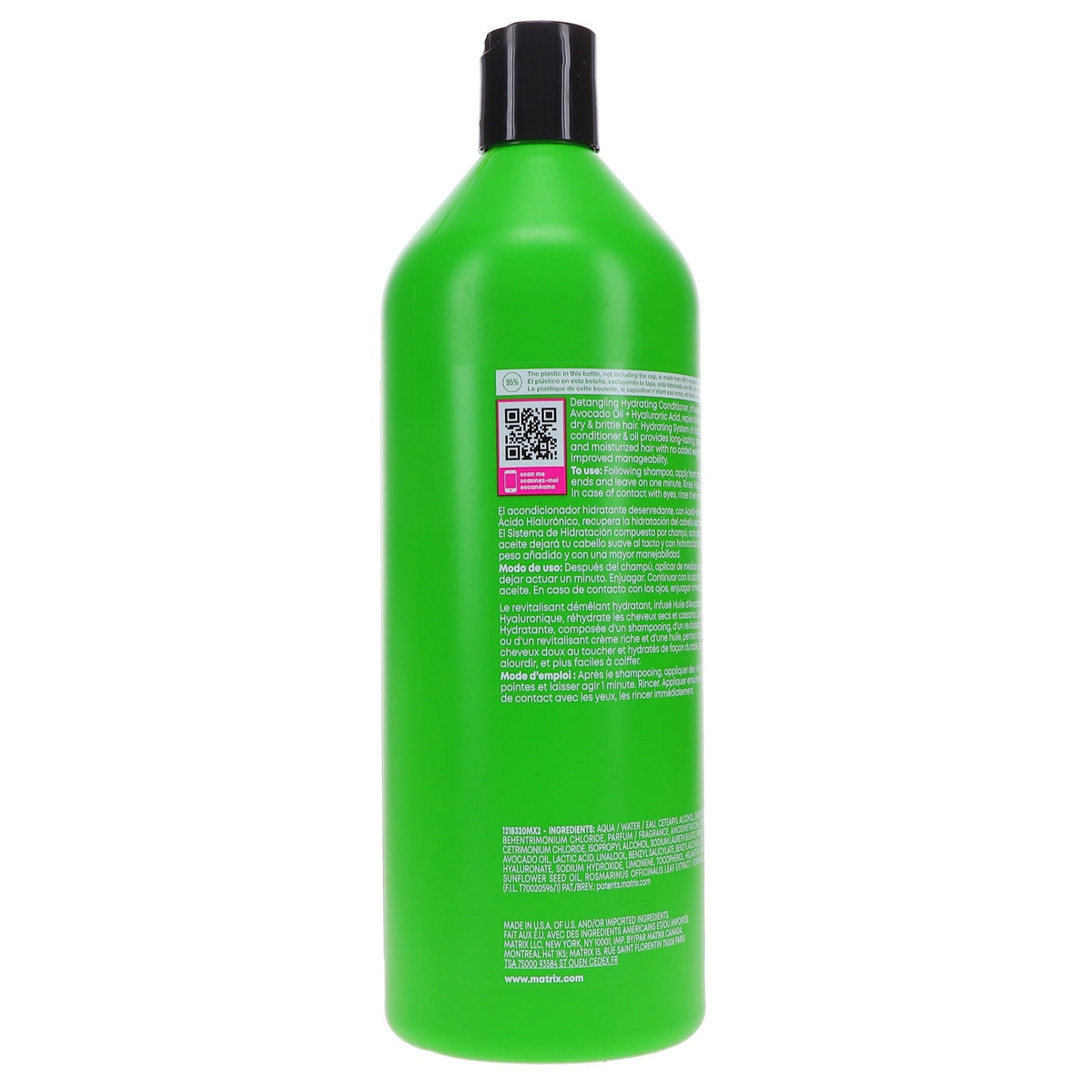 Hydrating Detangling Conditioner 32 oz for Soft Manageable Hair