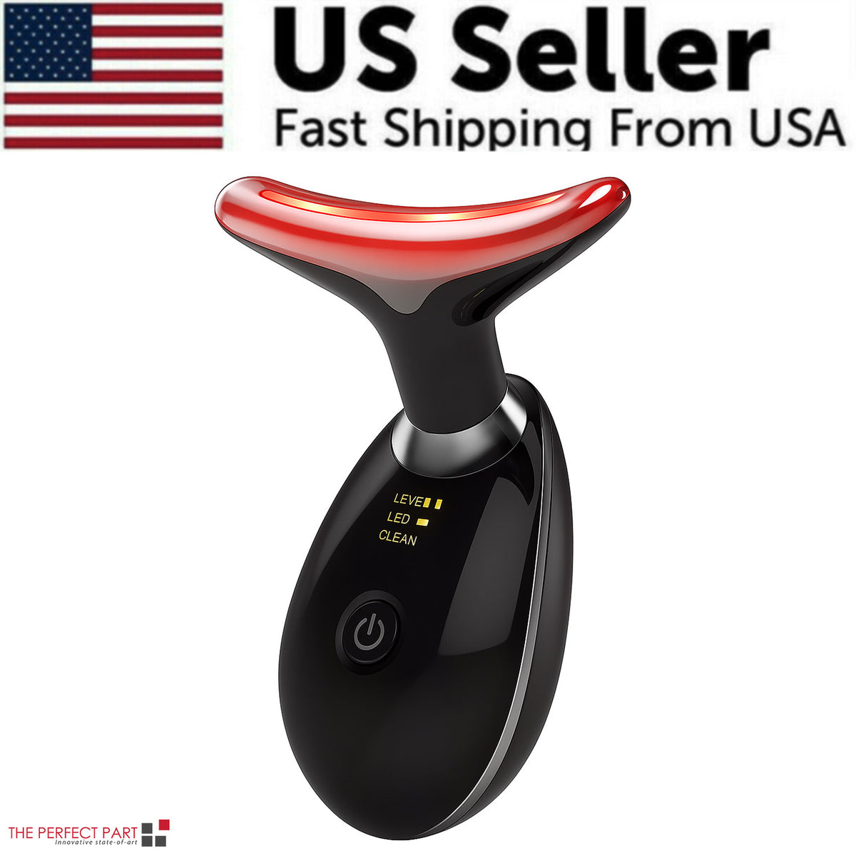 Neck and Face Lifting Massager Device for Skin Tightening and Anti-Aging