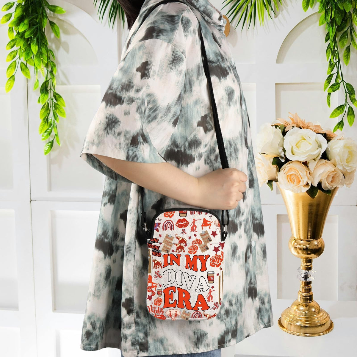 Crossbody Bag for Women Men - Sorority Gift & Sisterhood Accessory