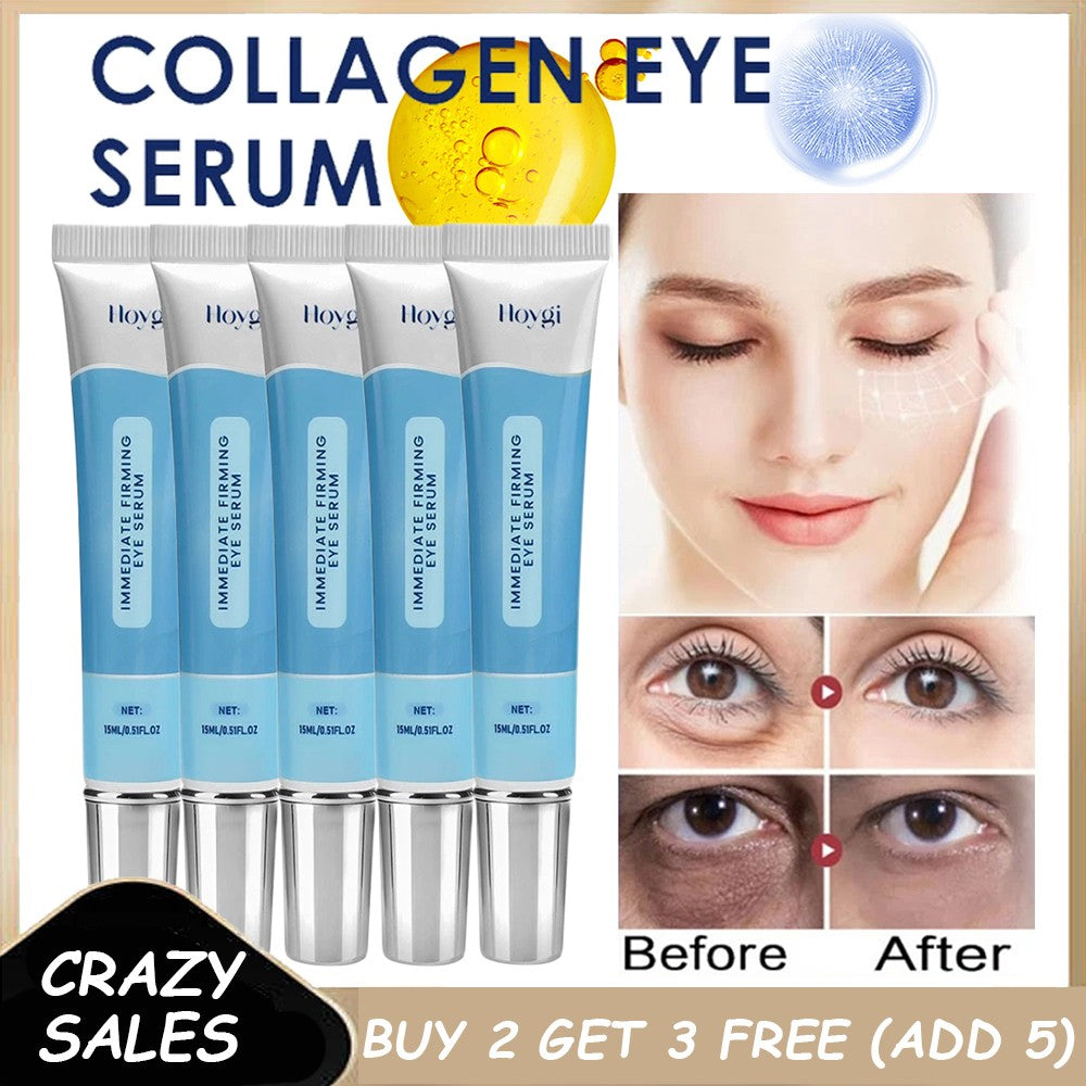 Anti-Aging Eye Cream with Collagen & Hyaluronic Acid for Wrinkles & Bags