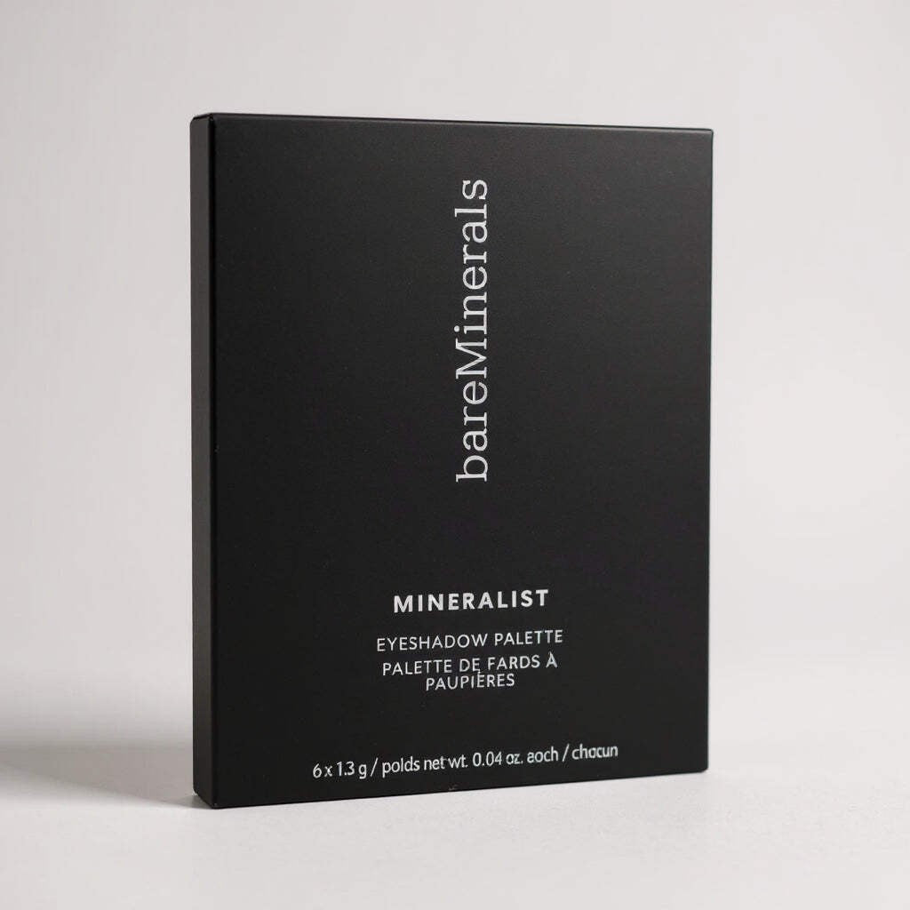 Mineralist Talc-Free Eyeshadow Palette - Rich Mineral Shades for Natural & Bold Looks