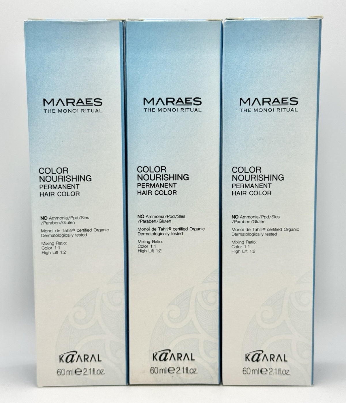 Permanent Hair Color 7.43 Medium Copper Golden Blonde - 3x