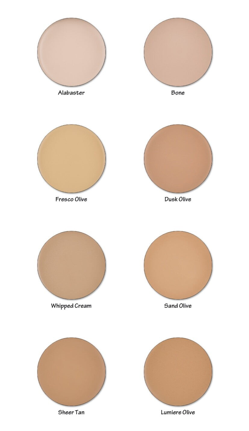 High Cover Flawless Finish Longwear Cream Foundation - Natural, Full & Buildable Coverage
