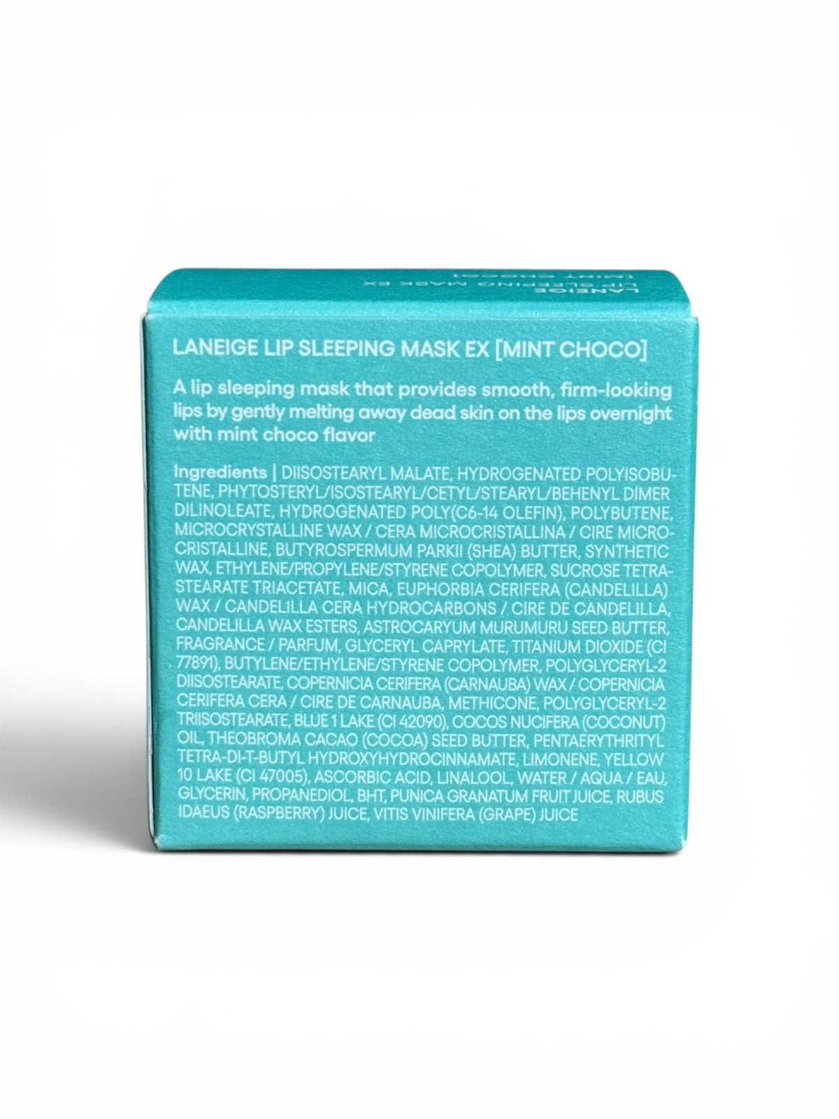 Hydrating Lip Sleeping Mask with Berry & Mint Choco - Deep Moisturizer, 2-Pack