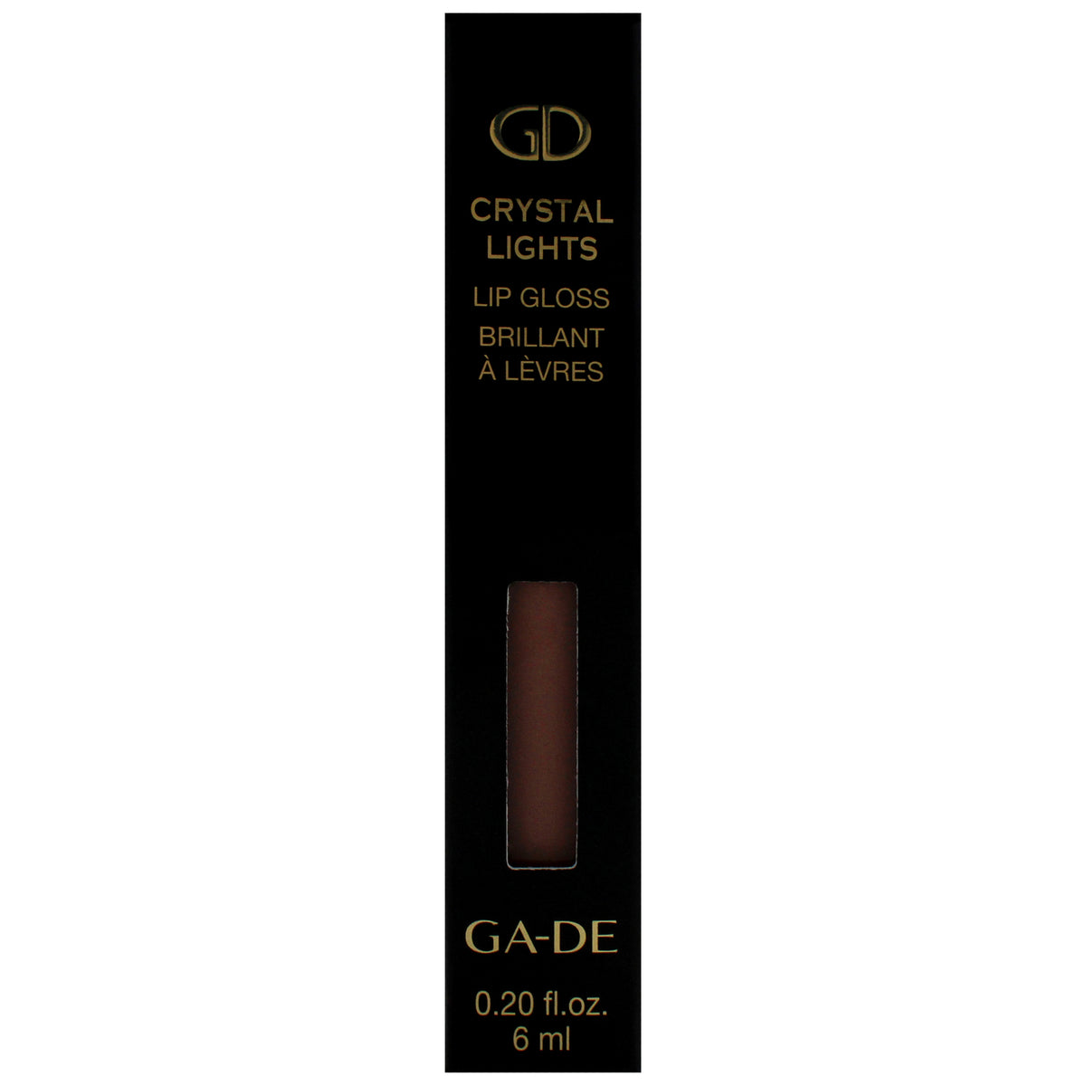 Crystal Lights Lip Gloss Sand Opal - Moisturizing High Shine Makeup for Women