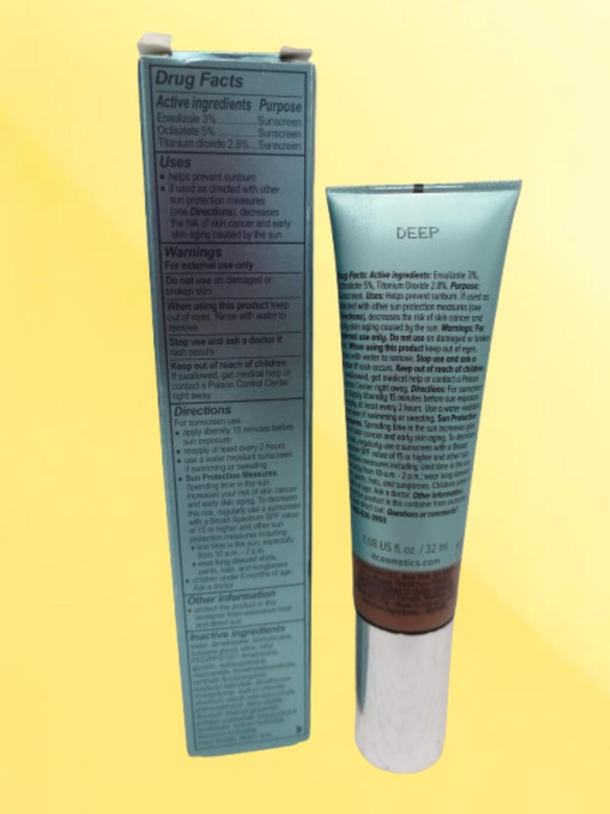 IT Cosmetics CC+ Natural Matte Color Correcting SPF40 Deep 1.08 oz