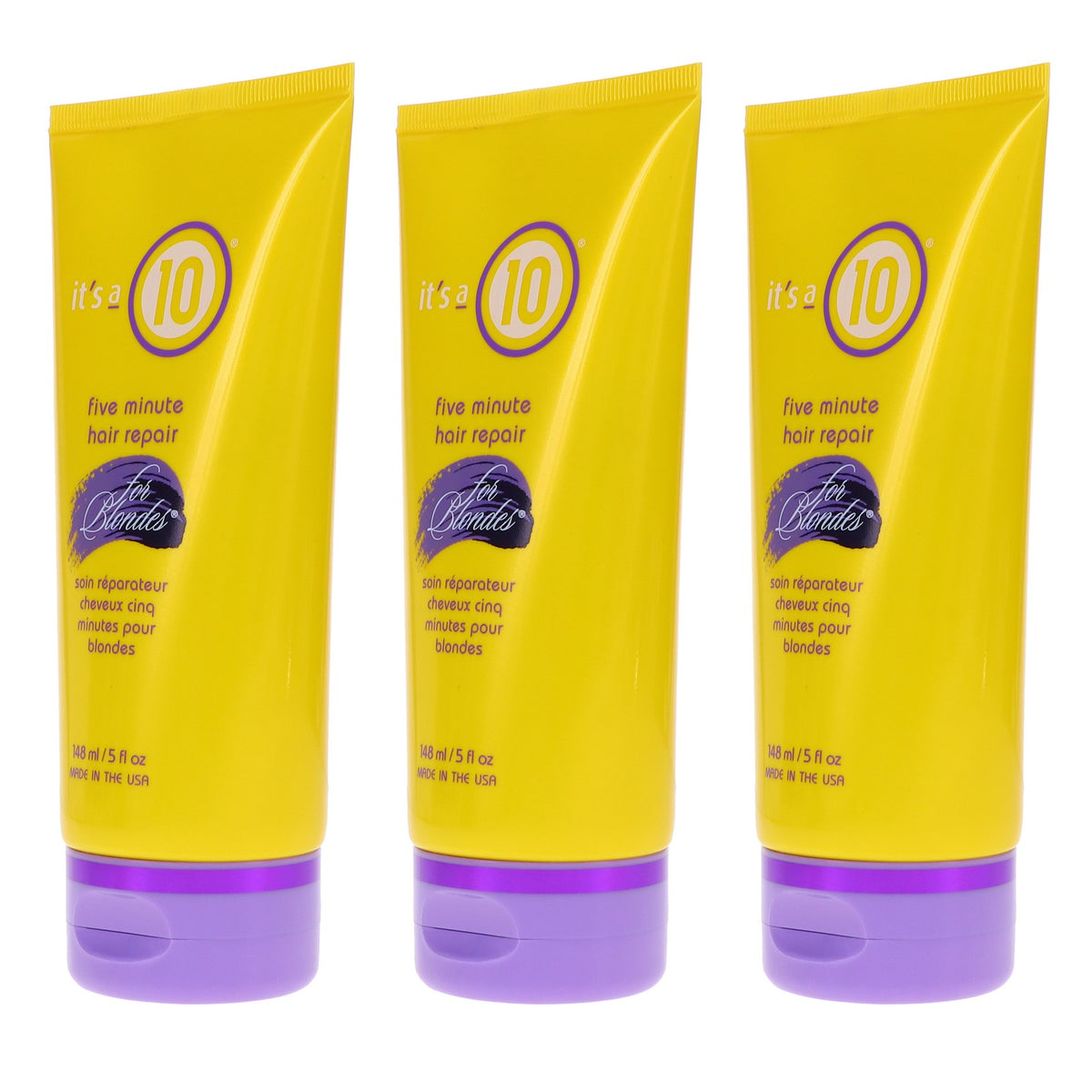 It's a 10 Miracle Blonde 5-Minute Repair Hair Treatment 3 Pack - 5 oz