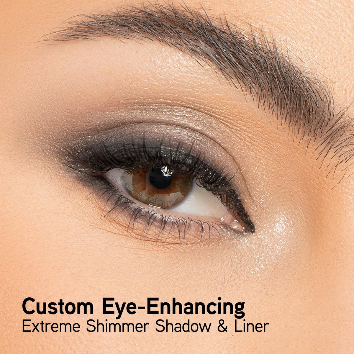 Hypoallergenic Eyeshadow Palette with Reflective Shimmer - 6 Colors Long Wear