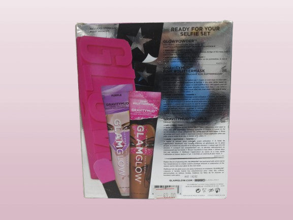 GlamGlow Art of Glowing Skin Selfie Set - Skin Care Gift Pack